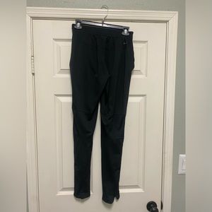 Nike women’s small tapered dri fit zip up athletic pants